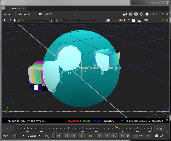 PointPositionPass 3D